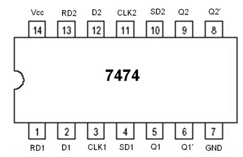 7474 Circuit Diagram