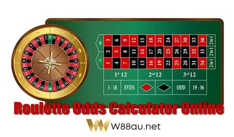 Roulette odds and probability calculator in casino