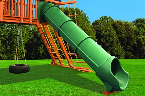 Extreme Straight Tube Slide - Superior Play Systems®