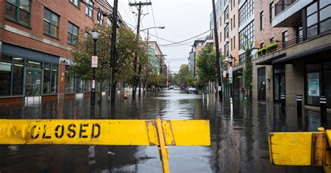 New York City staat onder water. Er zijn meer problemen in de leidingen ...