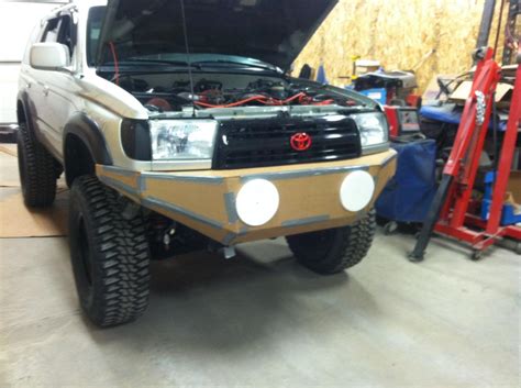 Custom front bumpers for toyota trucks