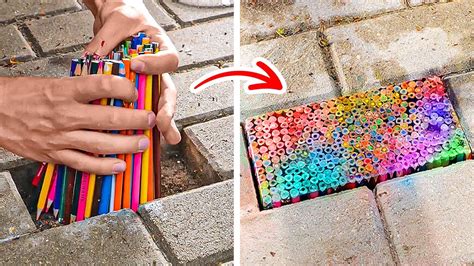 Mind-Blowing Street Art And Repair Hacks - YouTube