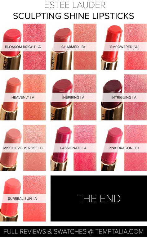 Round-up: Estee Lauder Pure Color Envy Sculpting Shine Lipstick ...