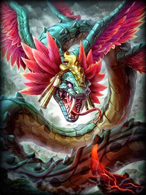 SMITE-HiRez Kukulkan | Imagenes de dioses aztecas, Dioses aztecas ...