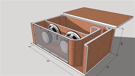 JL Audio 4th Order Subwoofer Box - YouTube