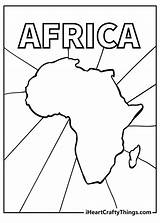 Africa Coloring Pages 100% Free Printables sketch template