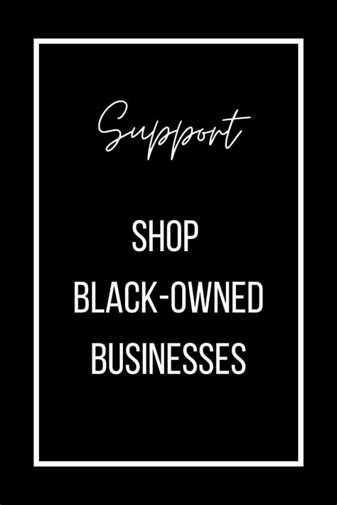 SUPPORT - SHOP BLACK-OWNED BUSINESSES - House of Lowe Designs