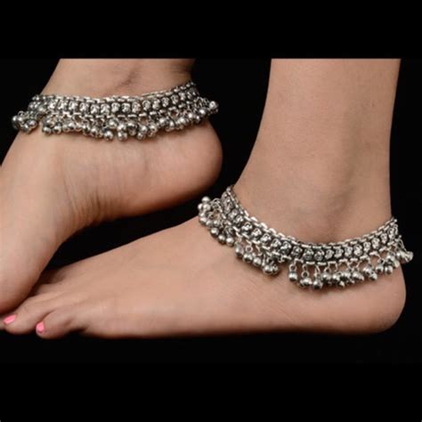 Gelang kaki india kerincing silver gopi kathak ishita anandi nari dance ...