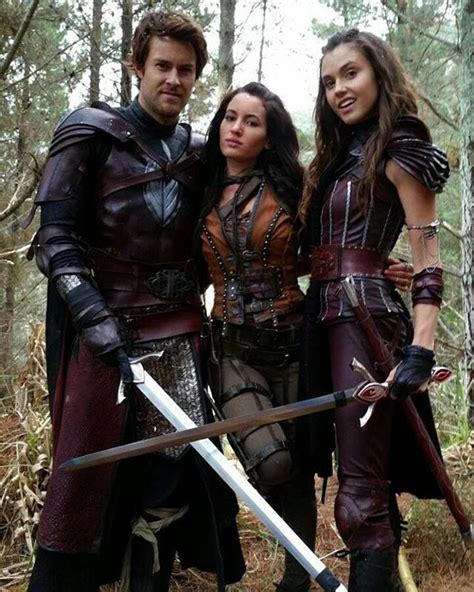 The Shannara Chronicles - Amberle Elessedil and Eretria with Ander ...