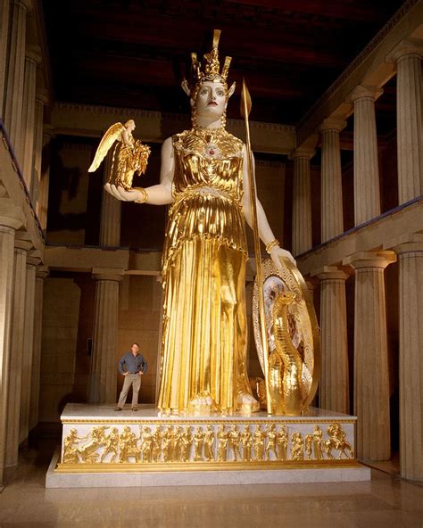 Monumental Statue of Athena Parthenos Once Graced Acropolis