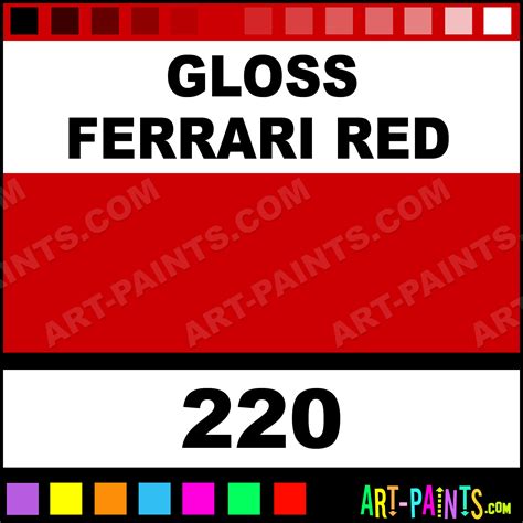 Ferrari Red Paint Code - Ferrari Car