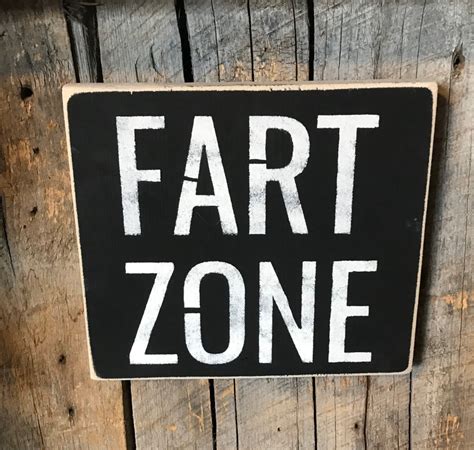 Fart Zone Bathroom Sign Fart Sign Bathroom Wall Decor - Etsy