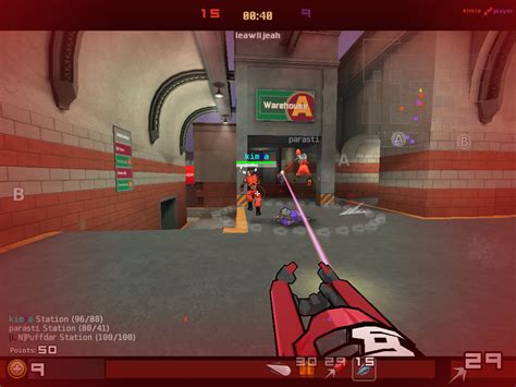 TuxArena Blog: First-Person Shooter Game for Linux: Warsow Review