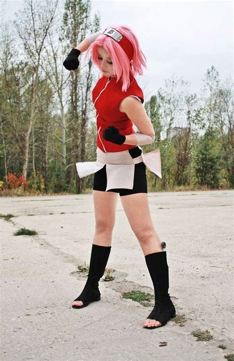 50 Best Naruto Cosplay Ideas Ever | Sakura haruno cosplay, Sakura cosplay, Naruto cosplay