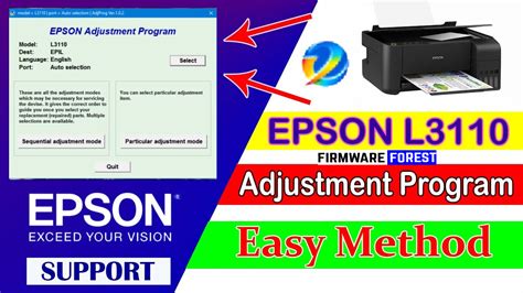 Epson [L3110] Adjustment Program & Resetter Tool With License KEY | Free Download Now