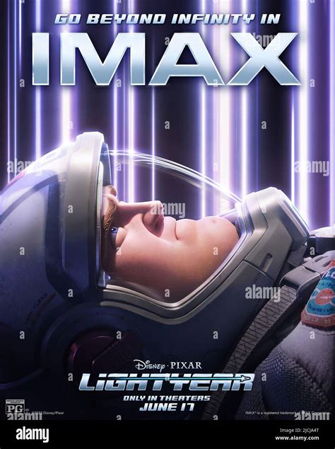 LIGHTYEAR, US IMAX poster, Buzz Lightyear (voice: Chris Evans), 2022. © Walt Disney Studios ...