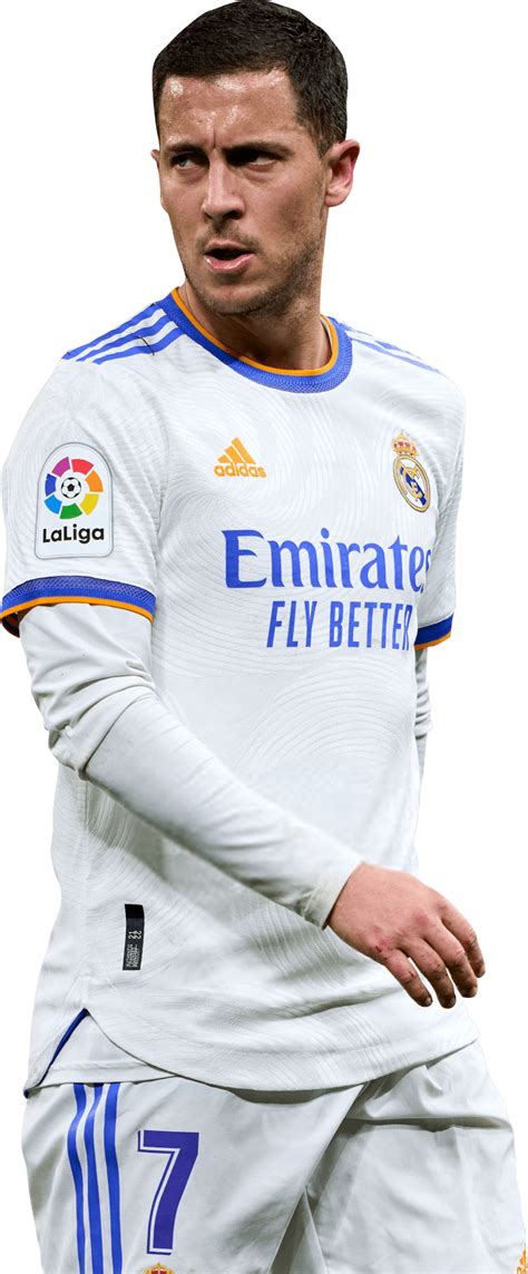 Eden Hazard Real Madrid football render - FootyRenders