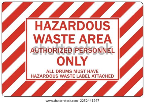 Chemical Storage Area Sign Labels Stock Vector (Royalty Free ...