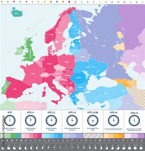 Old World Map Of Europe Time Zones Map | Porn Sex Picture