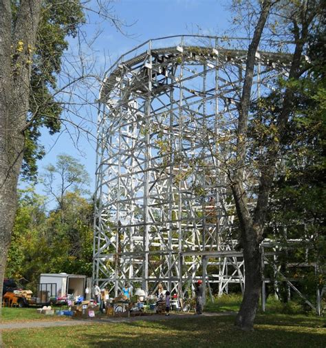 Cyclone, Williams Grove Amusement Park - I could see this from my bedroom window when I ...