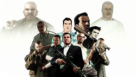 The Ultimate Grand Theft Auto Character Wallpaper by kadeklodt ...