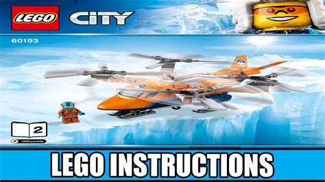 LEGO Instructions | City | 60193 | Arctic Air Transport (Book 2) - YouTube