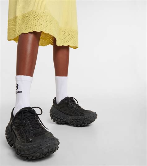 Balenciaga - Defender mesh sneakers | Mytheresa