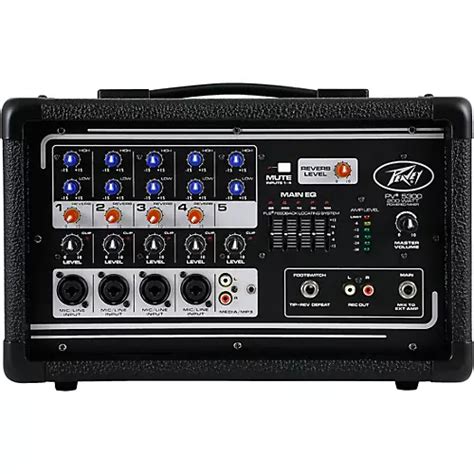 Peavey PV 5300 5-Channel Powered Mixer | Musician's Friend