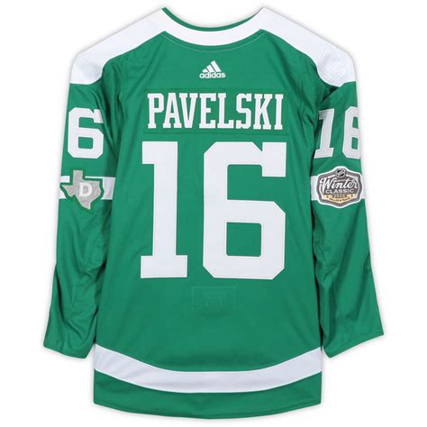 Joe Pavelski Dallas Stars Game-Used 2020 NHL Winter Classic Jersey ...