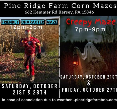 Friendly Costume Corn Maze | Visit PA Great Outdoors