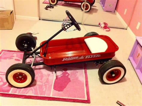 Newbie wanting to build a Radio Flyer Kart - DIY Go Kart Forum | Custom radio flyer wagon, Radio ...