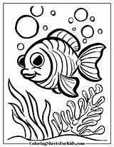 Fun Fish Coloring Pages Free PDF Printables  Sheets For Kids sketch template
