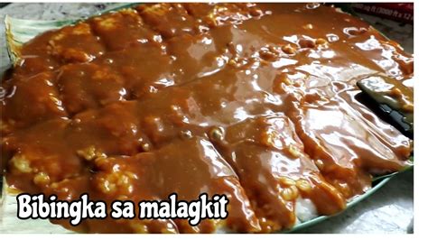 Bibingka sa malagkit recipe / biko sa latik - YouTube