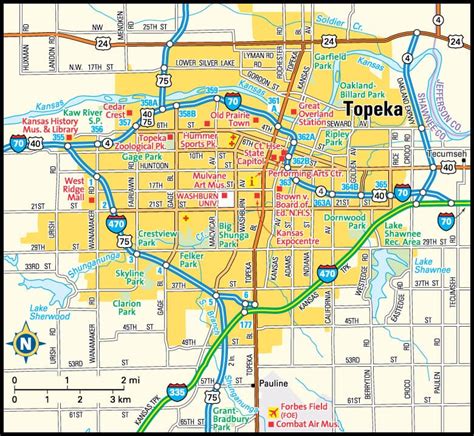 Kansas City Map Directory - Maps of Kansas Cities