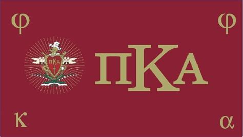 Pi Kappa Alpha Letter Fraternity Flag Greek Banner Large Feet X Feet ...