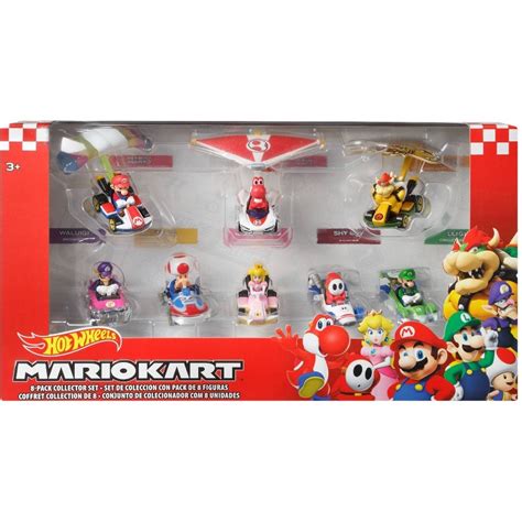 Hot Wheels Mario Kart Collector Set - 8pk 8 ct | Shipt