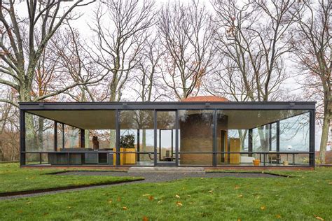 Arquitectura e interiorismo: Philip Johnson > Glass House