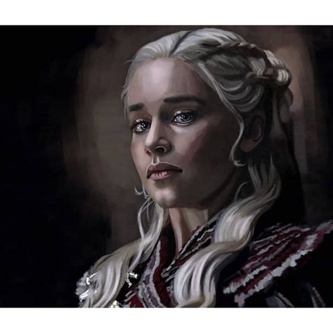 Drogon, Rhaegal, Viserion on Instagram: “Daenerys Targaryen Artist: Ash ...