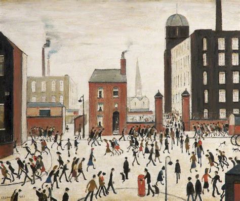 The Works of Laurence Stephen Lowry: 1965 - Mill Scene