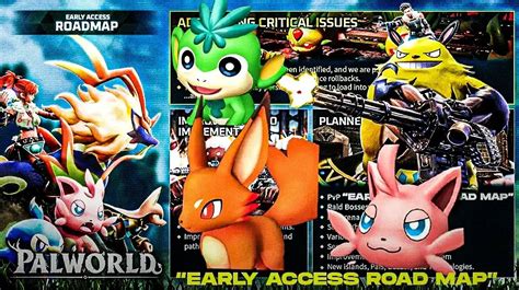 Palworld Early Access Road Map Includes PvP, New Pals & More