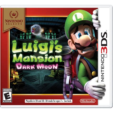 Nintendo Selects: Luigi's Mansion: Dark Moon CTRPAGG3 B&H Photo