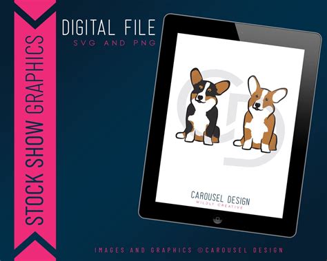 Corgi Graphic Digital File Bundle 2023 - Etsy