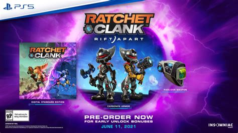 Ratchet & Clank: Rift Apart Arrives in June, Pre-Order Bonuses and Deluxe Edition Detailed