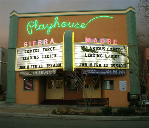 Los Angeles Theatres: Sierra Madre Playhouse