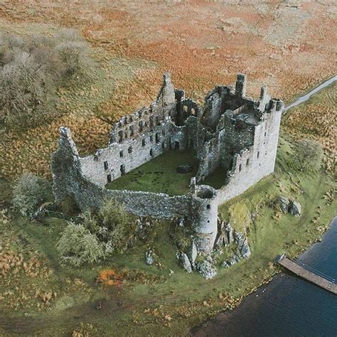 Kilchurn Castle ruins | CASTLES | Pinterest | Castle ruins, Castles and Scotland