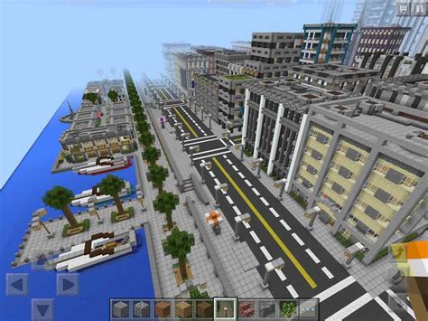 Hyvel City Map | MCPE HQ | Minecraft, Minecraft city, Minecraft architecture