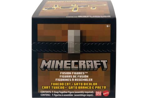 Minecraft Tuxedo Cat Action Figure - ArgosyToys.co.uk