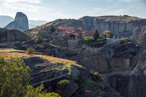 Meteora, Monastery of the Holy Trinity Stock Image - Image of view, heritage: 48874083