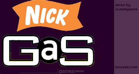 Nick GaS Games menu (2000's) by elinery2005 on DeviantArt