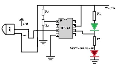 Heat Sensor Circuit And Its Working Principle